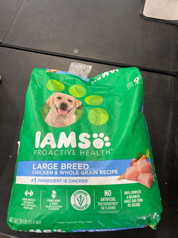 Photo 3 of Iams Proactive Health Large Breed with Real Chicken Adult Dry Dog Food
