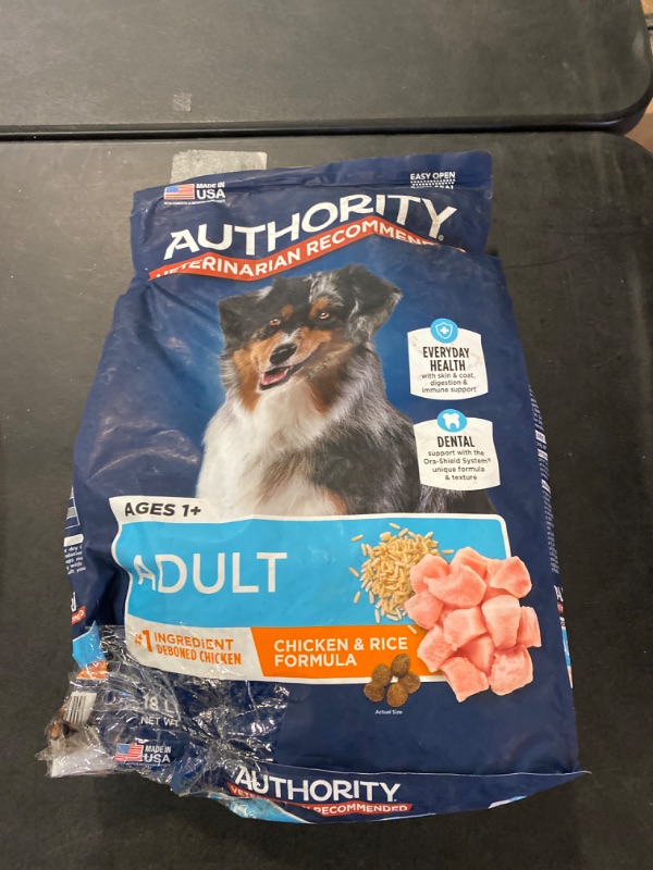 Photo 2 of Authority® Everyday Health Adult Dry Dog Food - Chicken
