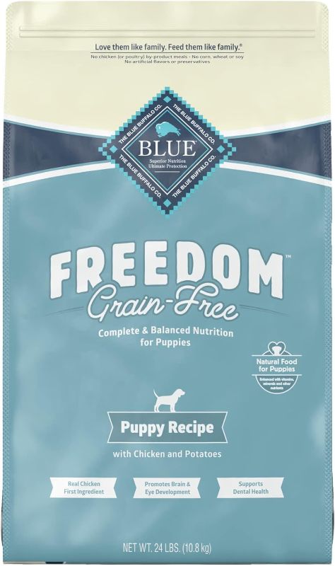 Photo 1 of Blue Buffalo Freedom Grain Free Natural Puppy Dry Dog Food, Chicken 24-lb
