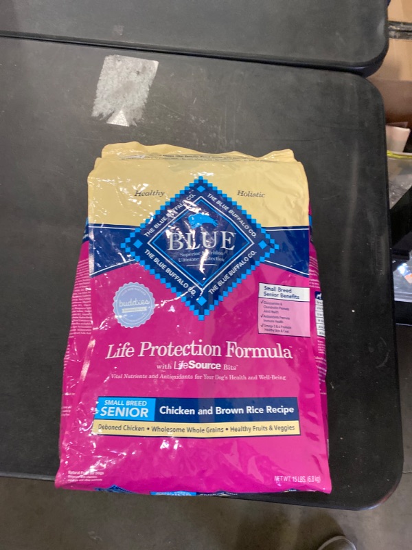 Photo 3 of Blue Buffalo Life Protection Formula Small Breed Senior Chicken & Brown Rice Recipe Dry Dog Food
