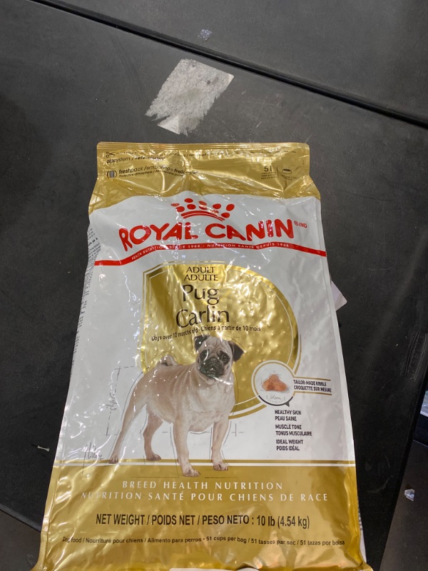 Photo 3 of Royal Canin Pug Adult Breed Specific Dry Dog Food, 10 lb bag
