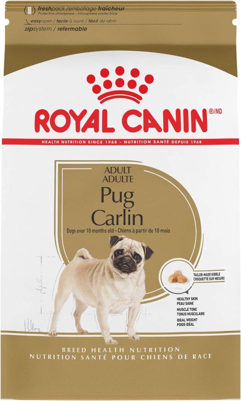 Photo 1 of Royal Canin Pug Adult Breed Specific Dry Dog Food, 10 lb bag
