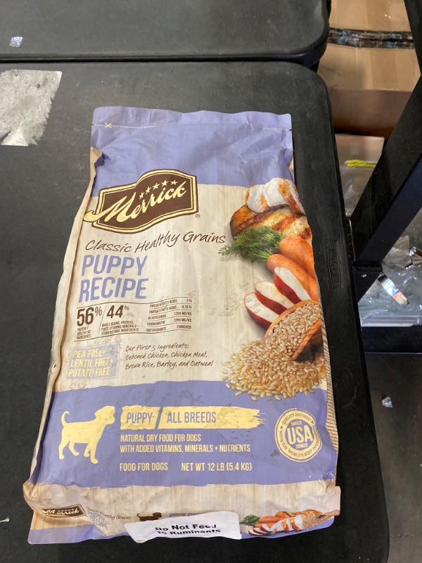 Photo 3 of Merrick® Healthy Grains Puppy Dry Dog Food - Chicken, Corn Free, Soy Free

