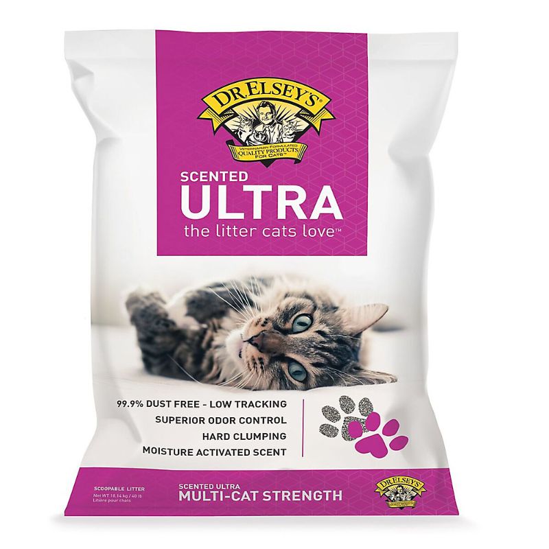 Photo 1 of Dr. Elsey's Precious Cat Ultra Clumping Multi-Cat Clay Cat Litter - Scented, Low Dust, Low Tracking
