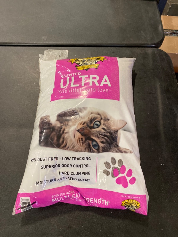 Photo 2 of Dr. Elsey's Precious Cat Ultra Clumping Multi-Cat Clay Cat Litter - Scented, Low Dust, Low Tracking
