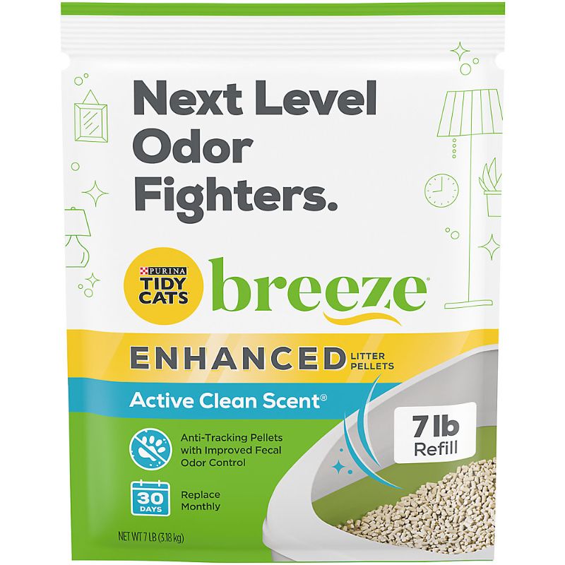 Photo 1 of Purina® Tidy Cats® Breeze Enhanced Cat Litter Pellets - Active Clean Scent, Low Tracking
