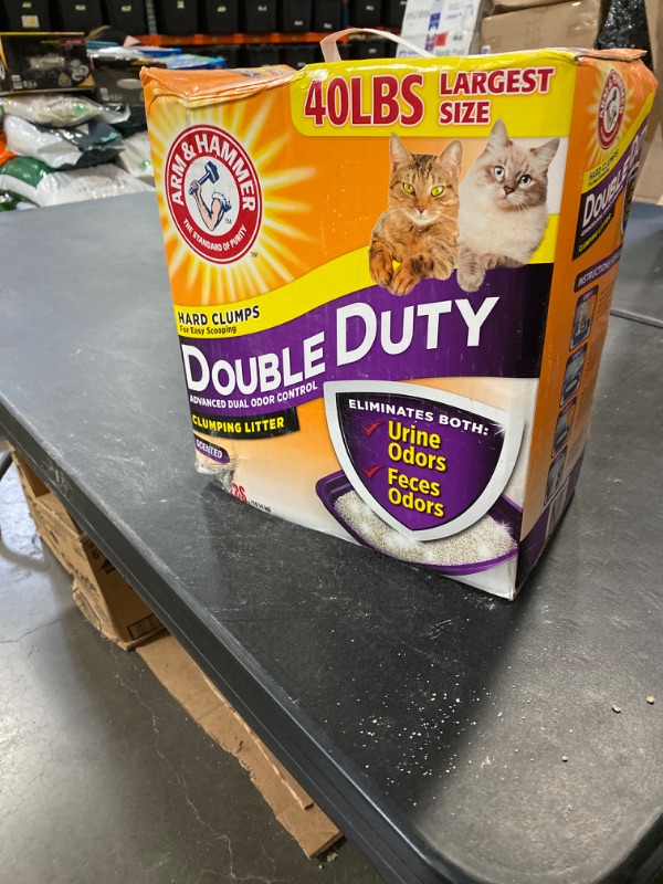 Photo 2 of Arm & Hammer™ Double Duty Clumping Clay Cat Litter - Scented, Low Dust, Low Tracking
