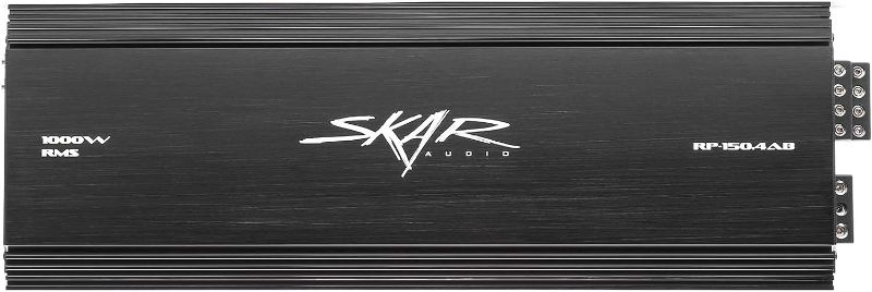 Photo 1 of Skar Audio RP-150.4AB 1,000 Watt Full-Range Class A/B 4 Channel Car Amplifier
