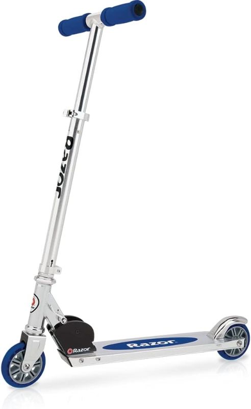 Photo 1 of Razor A Kick Scooter for Kids - Lightweight, Foldable, Aluminum Frame, and Adjustable Handlebars
