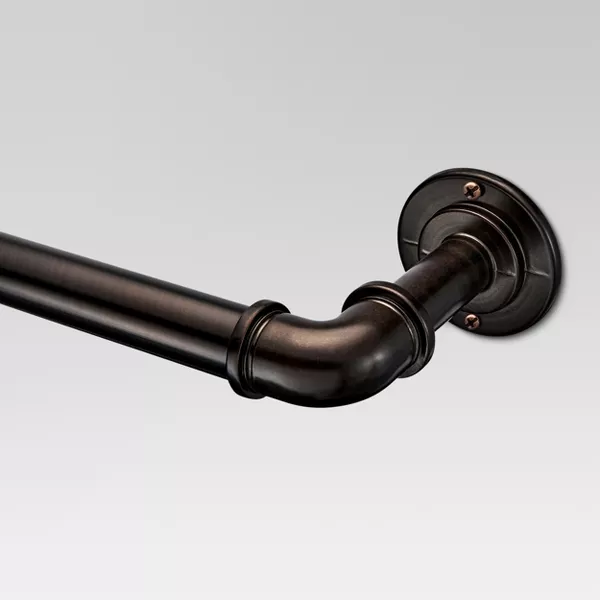 Photo 1 of French Pipe Curtain Rod - Threshold™
