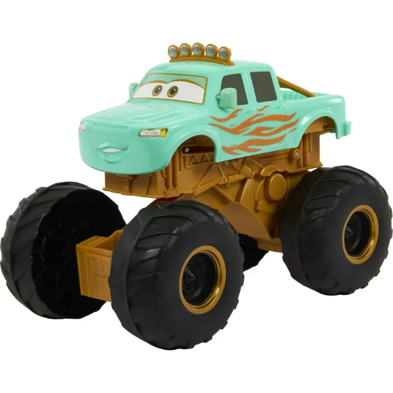 Photo 1 of Disney and Pixar Cars On The Road Circus Stunt Ivy Toy Vehicle, Jumping Monster Truck
