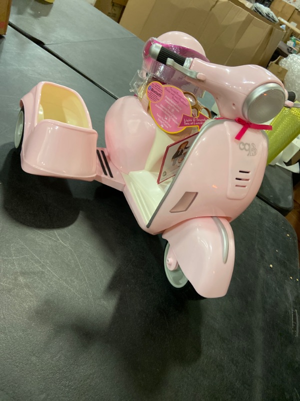 Photo 2 of Our Generation Ride Along Scooter Vehicle Accessory Set for 18" Dolls
