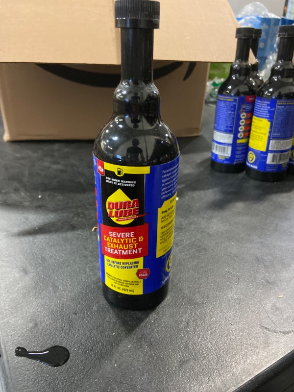 Photo 2 of Dura Lube Severe Catalytic and Exhaust Treatment Cleaner Fuel Additive, 16 fl. oz., (PN: HL-402409 PDQ3)
