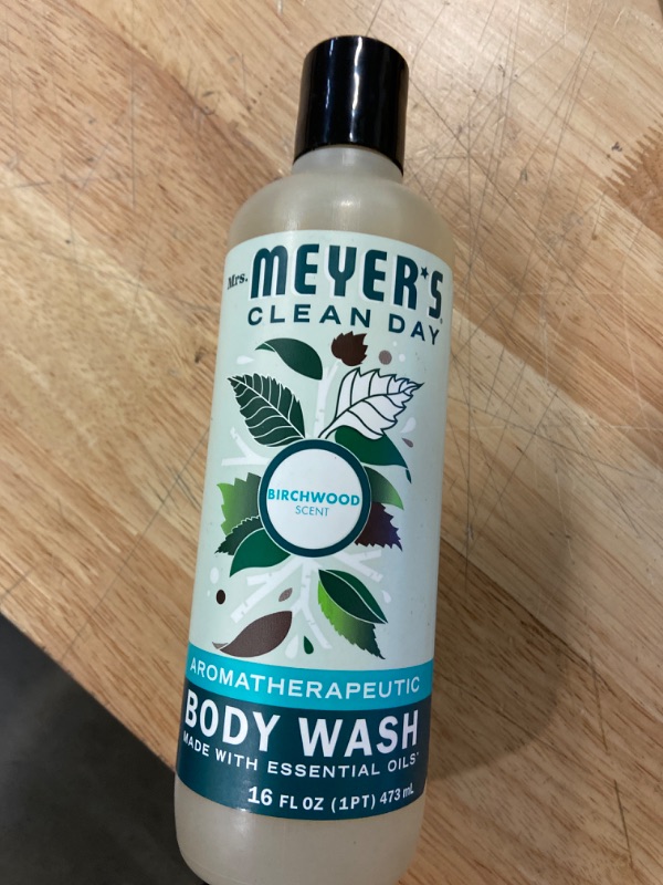 Photo 1 of Mrs. Meyer's Body Wash, Birch Wood, 16 OZ
