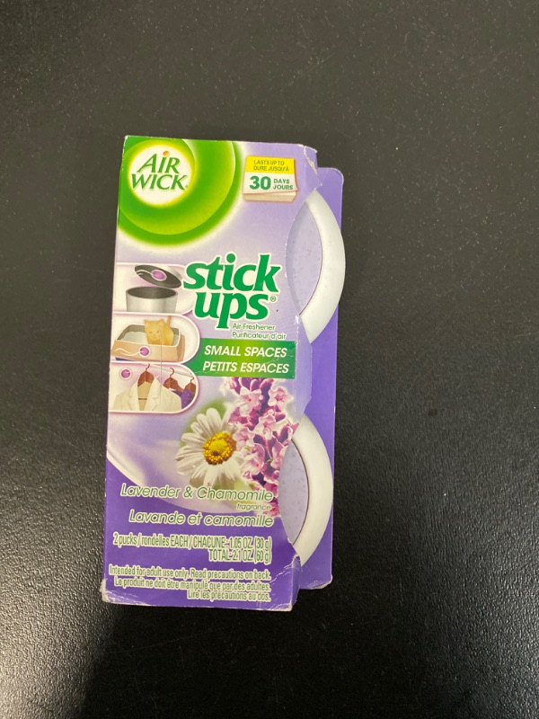 Photo 2 of Stick Ups Air Freshener, Lavender/Chamomile, 2-Pk. - Quantity 12