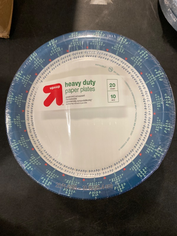 Photo 1 of 100 Heavy Duty Paper plates 10 inch