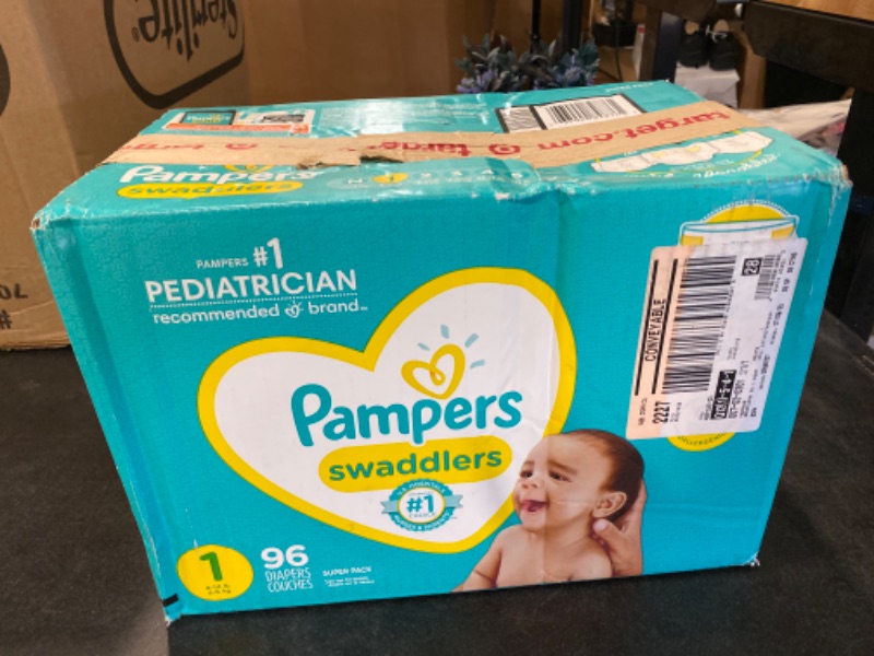 Photo 1 of SZ 1 Diapers 96count 