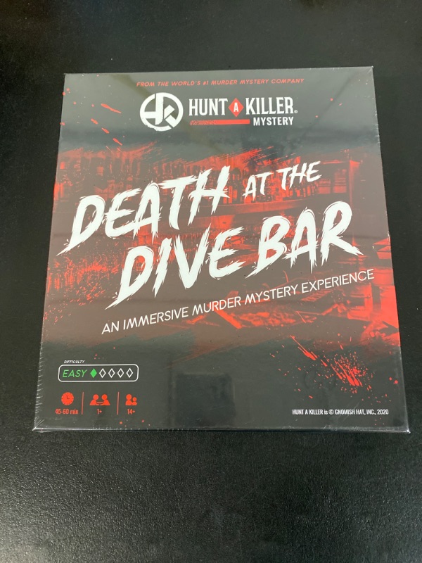Photo 2 of Hunt A Killer: Death At The Dive Bar Murder Mystery Game
