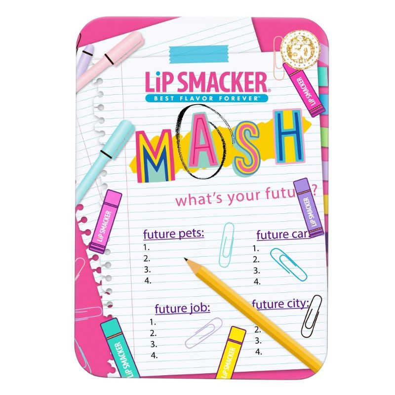 Photo 1 of Lip Smacker MASH Lip Balm Tin - 0.84oz/6pc