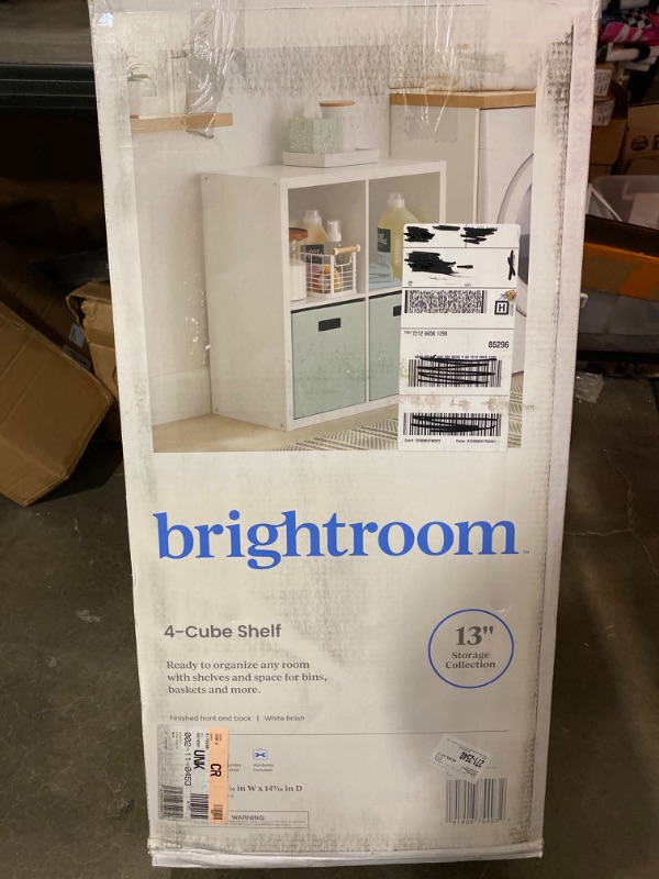 Photo 1 of 4 Cube Organizer White - Brightroom&#8482;