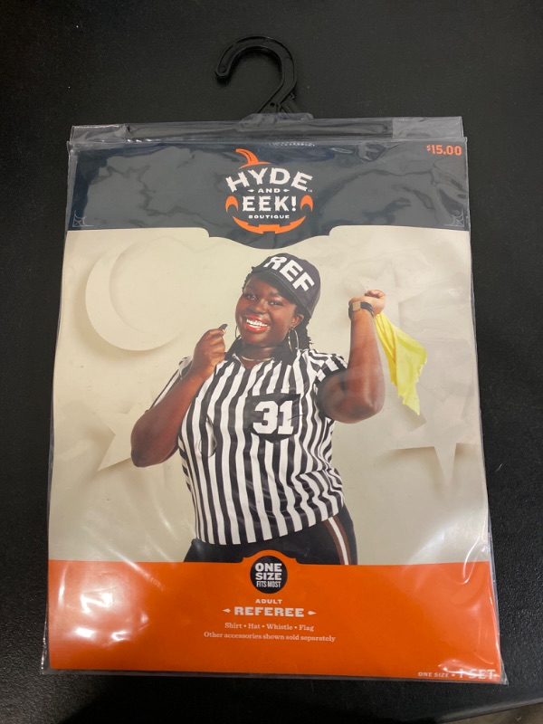 Photo 1 of One Size Adult Referee Holloween Costume Hyde And Eek