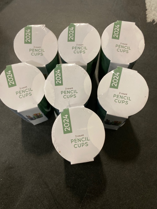 Photo 2 of 7pk Pencil cups (2 in 1)