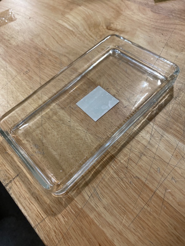 Photo 1 of 6pc Glass Storage Trays 