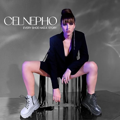 Photo 2 of Size 8.5 CELNEPHO Chunky Platform Boots for Women, Square Toe Lace up Zip High Heel Combat Wedge Ankle Boots
