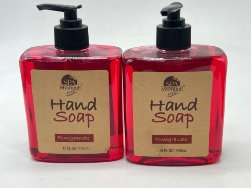 Photo 1 of 2 Pack Spa Mystique Hand Soap Pomegranate  