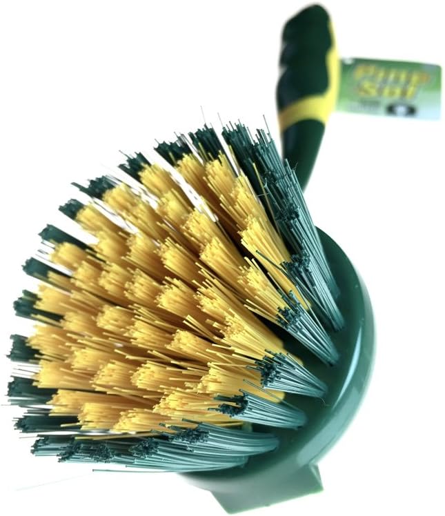 Photo 2 of 2 Pack Pine-Sol Long Handle Dish Brush – Soft Bristle Kitchen Scrubber, Safe with Non-Stick Cookware, Oblong