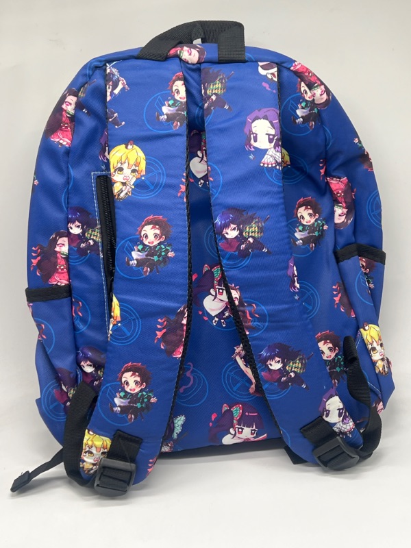 Photo 2 of Anime Multi Zipper Backpack 