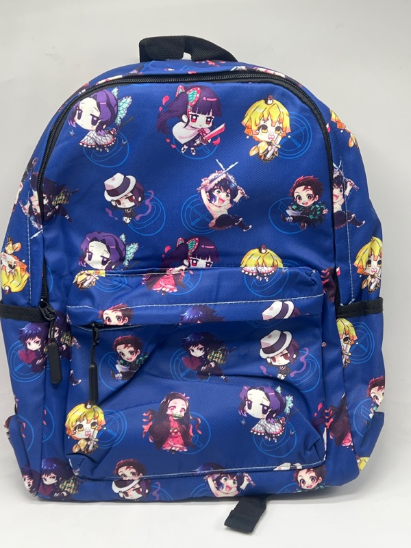 Photo 1 of Anime Multi Zipper Backpack 