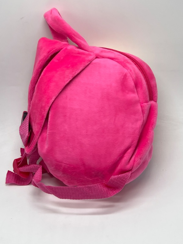 Photo 2 of Pink Piggie Toddler Backpack With Leash