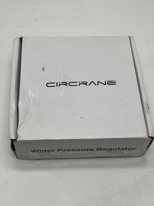 Photo 2 of Circrane 3/4 Water Pressure Regulator with Gauge, Clean Brass Adjustable RV Pressure Reducer, Build in Oil and Inlet Stainless Screened Filter
