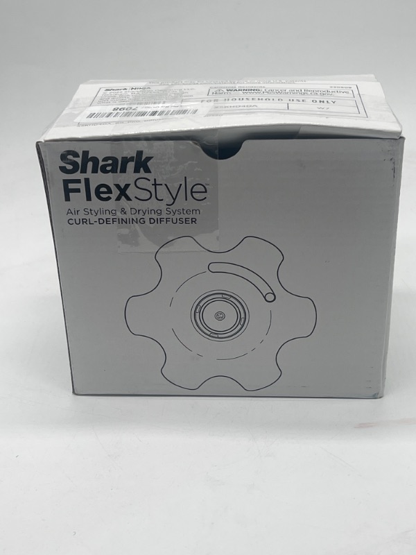 Photo 4 of Shark XSKHD4DA FlexStyle Curl-Defining Diffuser, Attachment for Shark FlexStyle Blow Dryers, Styling Tool for Wavy, Curly, and Coily Hair, Enhance Natural Curls, Extendable Prongs, Stone
