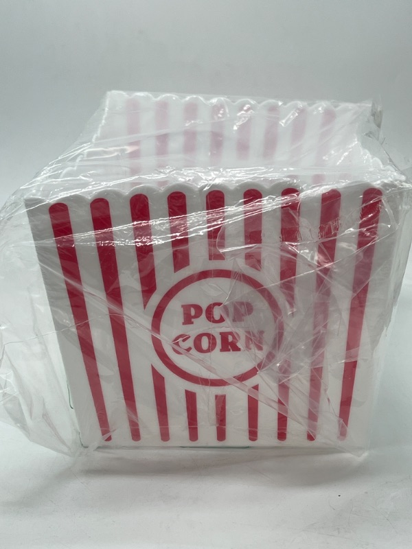 Photo 2 of Large Plastic Popcorn Tub