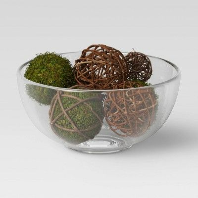 Photo 1 of 3 Pack - 8pc Decorative Wrapped Moss Ball Filler - Threshold&#8482;