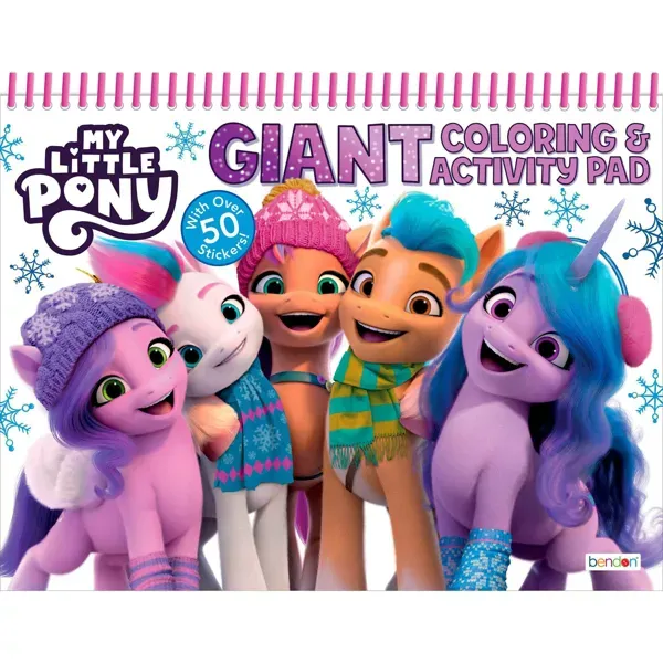 Photo 1 of 2 Pack My Little Pony Holiday Giant Activity Pad with Stickers
