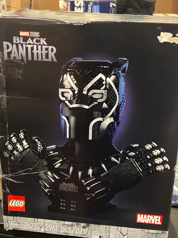 Photo 2 of LEGO Marvel Black Panther, King T’Challa Model Building Kit, 76215 Collectible Wakanda Forever Memorabilia, Super Hero Set for Adults and Teens, Avengers Infinity Saga