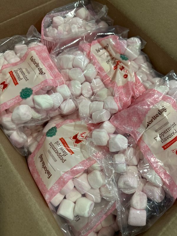 Photo 2 of Holiday Peppermint-Flavored Marshmallows - 8oz - Favorite Day™ 16 PACK
