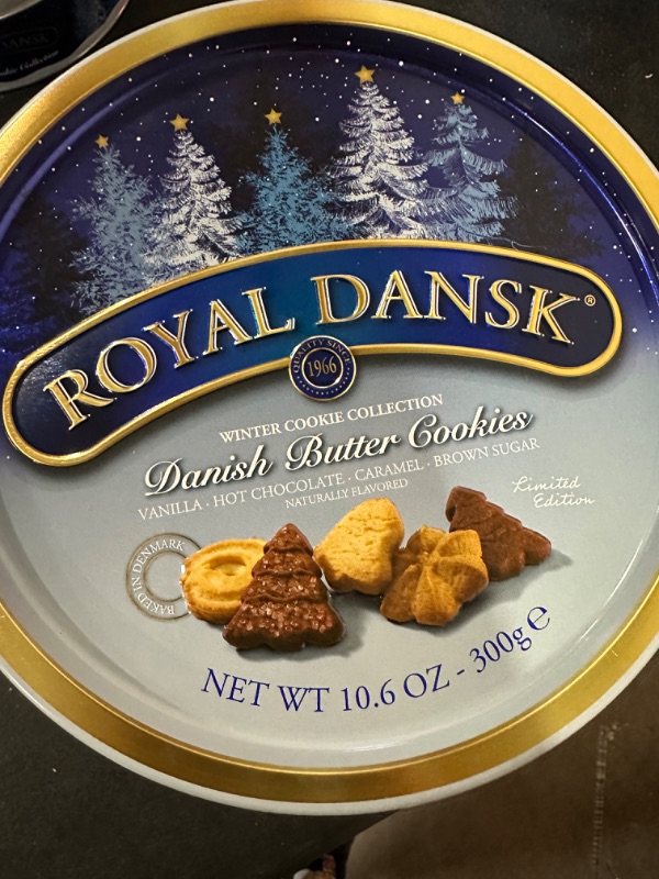 Photo 2 of 3 PACK Royal Dansk Winter Cookie Collection - 10.6oz
