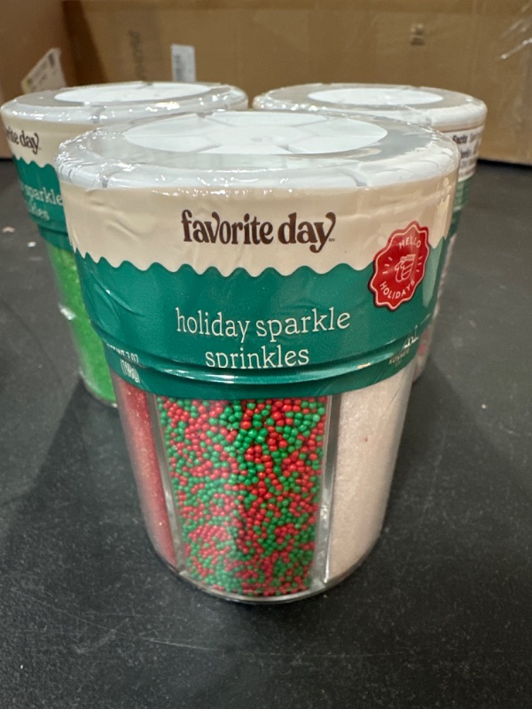 Photo 1 of 3 PACK Holiday Season's Sparkles Assorted Holiday Sprinkles - 7oz - Favorite Day™
