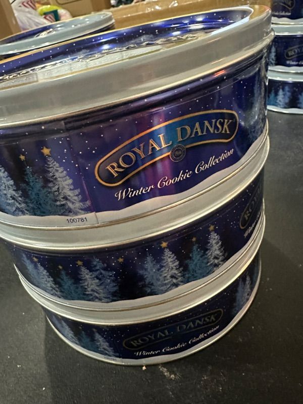 Photo 3 of 3 PACK Royal Dansk Winter Cookie Collection - 10.6oz

