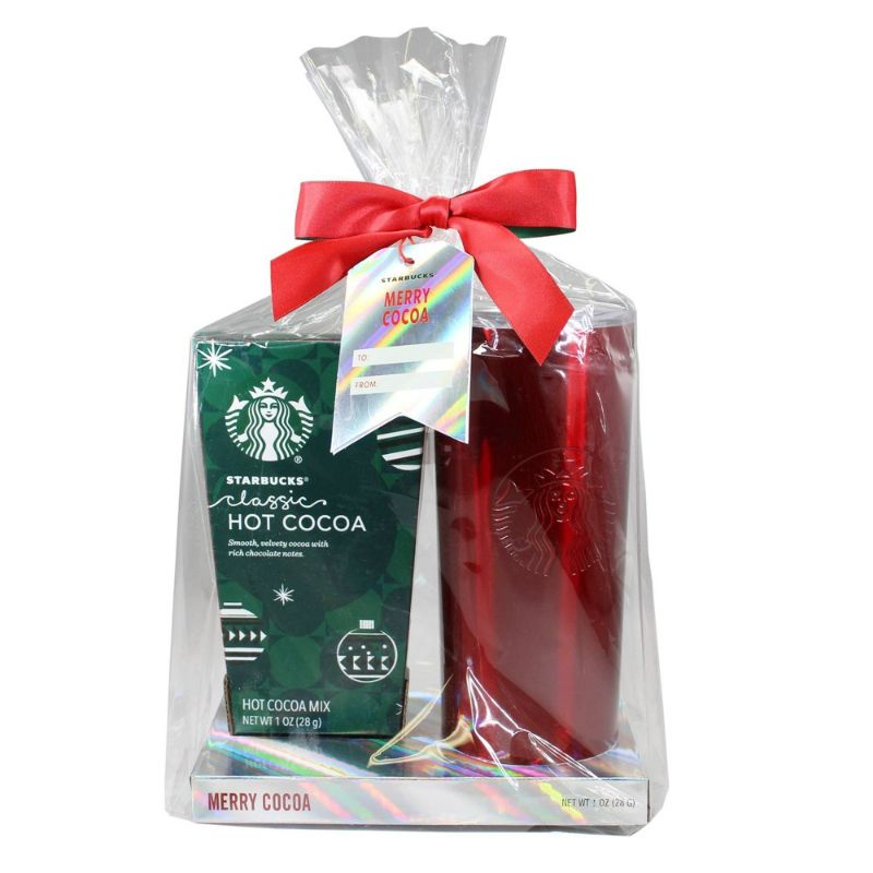 Photo 1 of Starbucks Tall Travel Mug with Cocoa - Christmas
