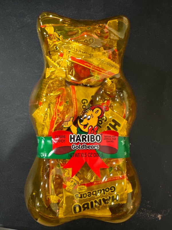 Photo 2 of Haribo Goldbears Holiday Giftable Gummy Bear - 10.5oz

