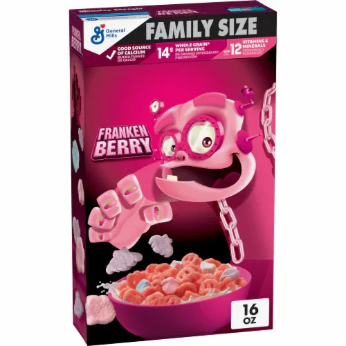 Photo 1 of 3 PACK Family Size Limited 2023 Franken Berry Cereal 16oz Boxes