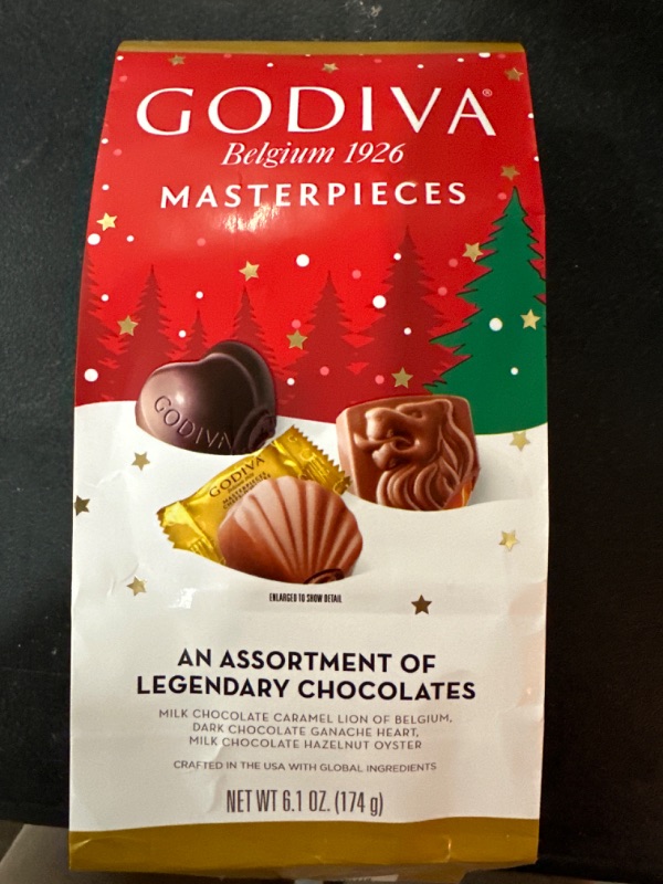 Photo 3 of Godiva Chocolatier Holiday Assorted Chocolate Candy 6.1 Oz

