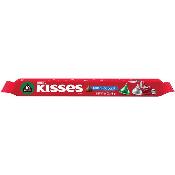 Photo 1 of 24 PACK Hershey S Kisses Milk Chocolate Christmas Candy Pack 1.44 Oz 9 Pieces
