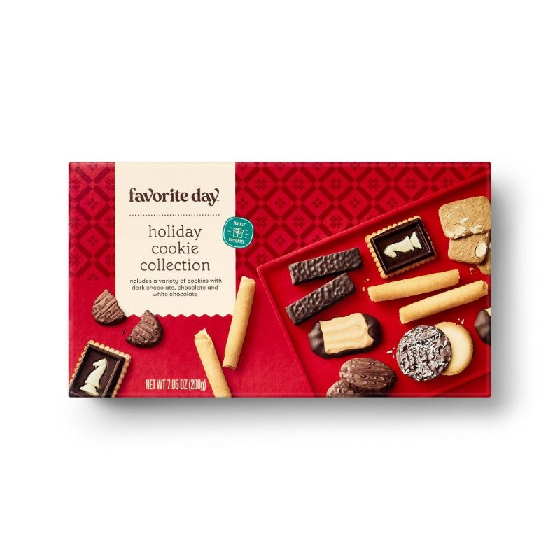 Photo 1 of 2 PACK Holiday Cookie Collection Box - 7.05oz - Favorite Day™
