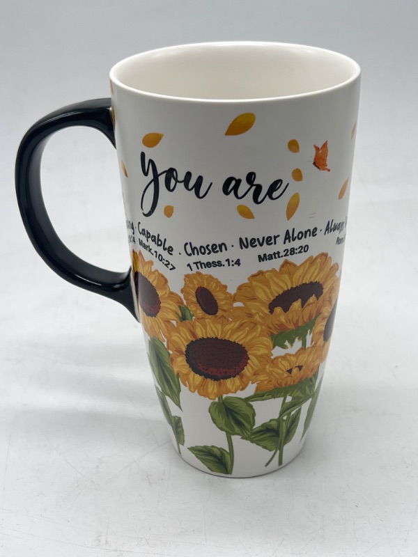 Photo 1 of Cabtnca Christian Coffee Mugs for Women, Christian Gifts for Women, Religious Gifts, Big Large Inspirational Mugs for Women, Mothers Day Birthday Christmas Gifts for Friends Employee Coworkers, 20Oz